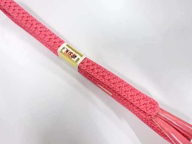 JAPANESE KIMONO / UNUSED HAND-TIED OBIJIME